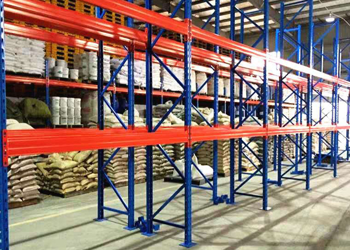 Customized Size 3000kg/UDL Heavy Duty Storage Shelves For Injection Workshop